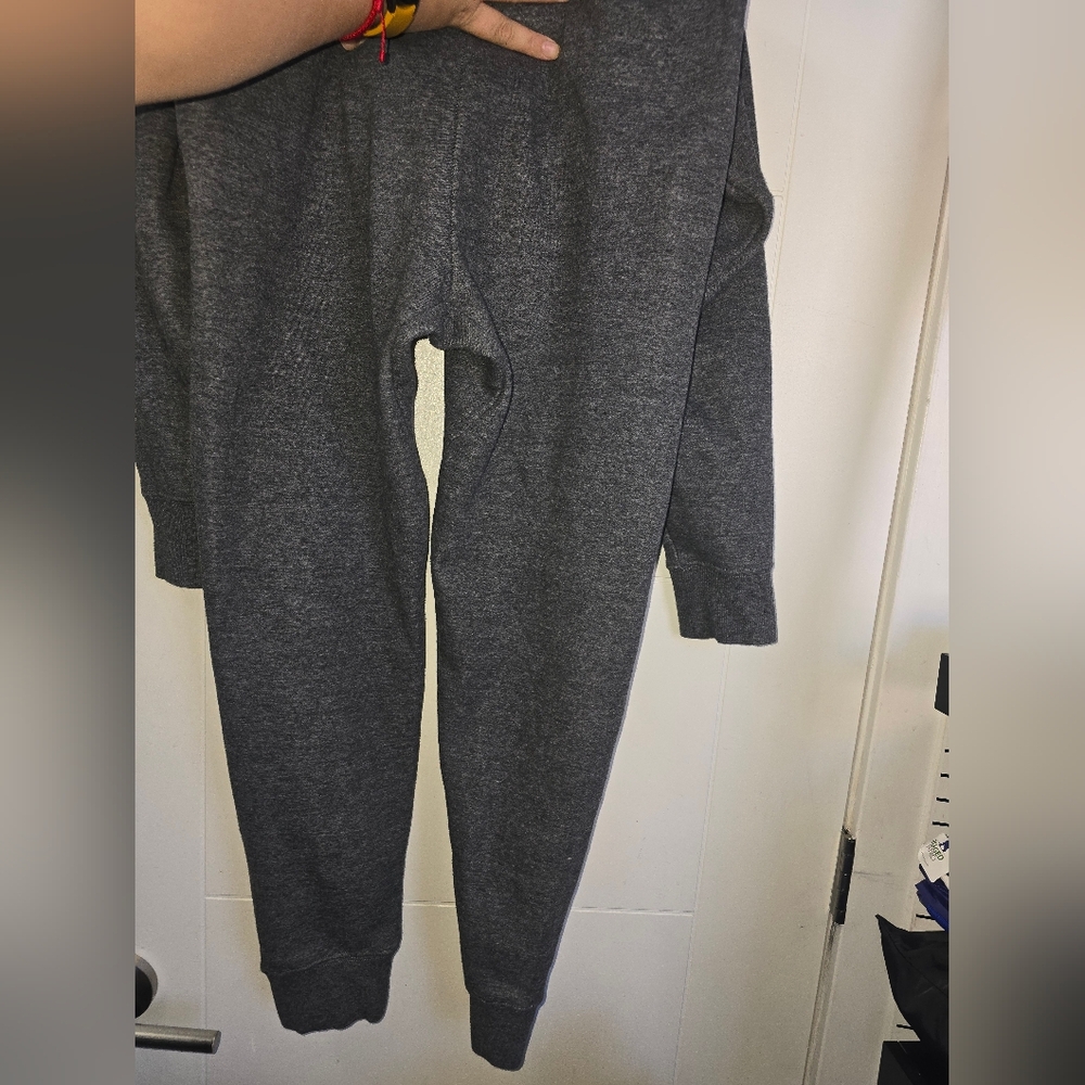 Fabletics Mens Gray To-Go Hooded Jumpsuit Sz S - Picture 8 of 13